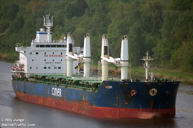 nedim (Bulk Carrier) - IMO 9625463, MMSI 229214000, Call Sign 9HA3154 under the flag of Malta