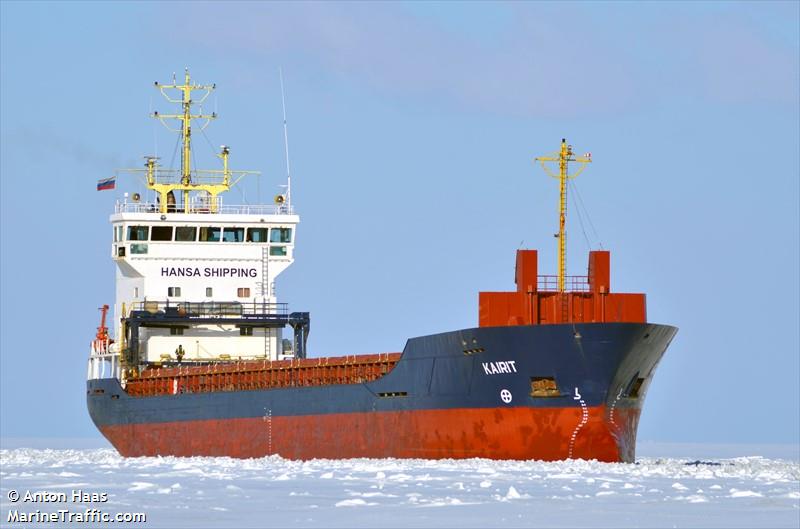 kairit (General Cargo Ship) - IMO 9195949, MMSI 229241000, Call Sign 9HA3167 under the flag of Malta