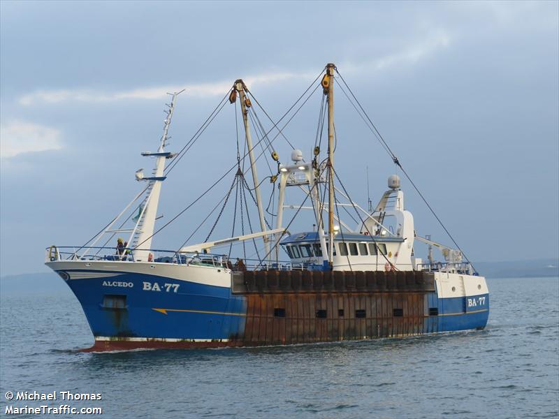 alcedo ba77 (Fishing Vessel) - IMO 9884875, MMSI 232025056, Call Sign MGIJ3 under the flag of United Kingdom (UK)