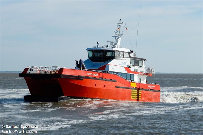 njord zuider (Offshore Support Vessel) - IMO 9884227, MMSI 232027488, Call Sign MHHH3 under the flag of United Kingdom (UK)