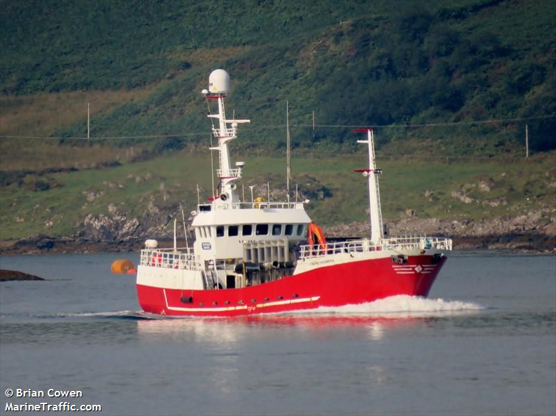 aqua scotia (Fish Carrier) - IMO 9125188, MMSI 235114546, Call Sign 2JBO3 under the flag of United Kingdom (UK)