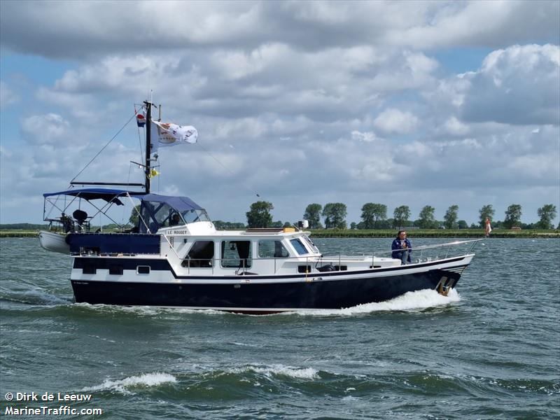le rouget (Pleasure craft) - IMO , MMSI 244009320, Call Sign PH9377 under the flag of Netherlands