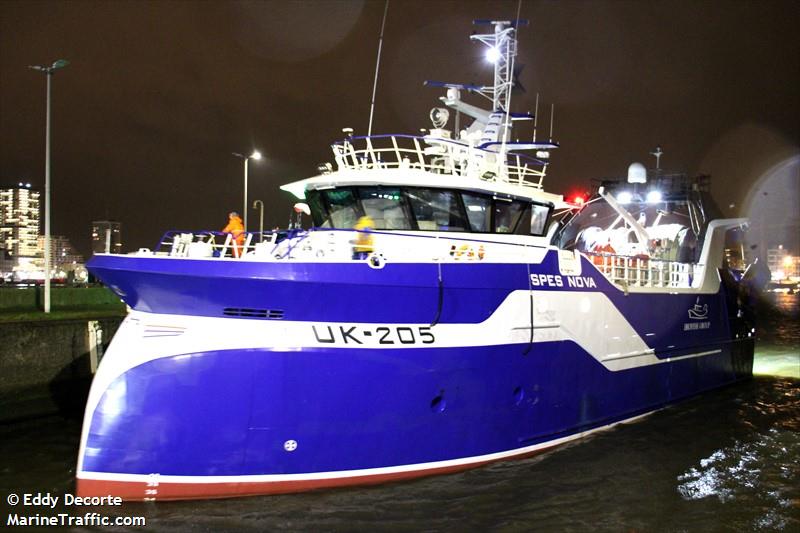 uk205 spes nova (Fishing Vessel) - IMO 9843479, MMSI 244013672, Call Sign PDLR under the flag of Netherlands