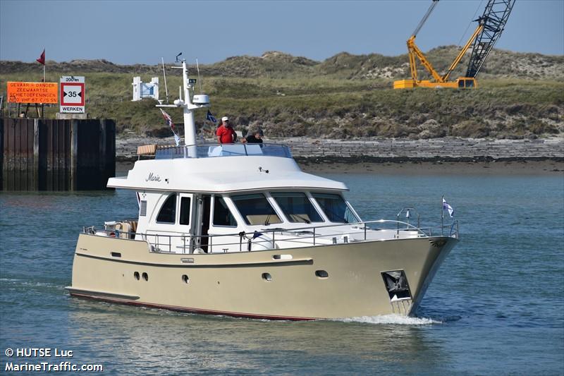 marie (Pleasure craft) - IMO , MMSI 244090784, Call Sign PD3973 under the flag of Netherlands