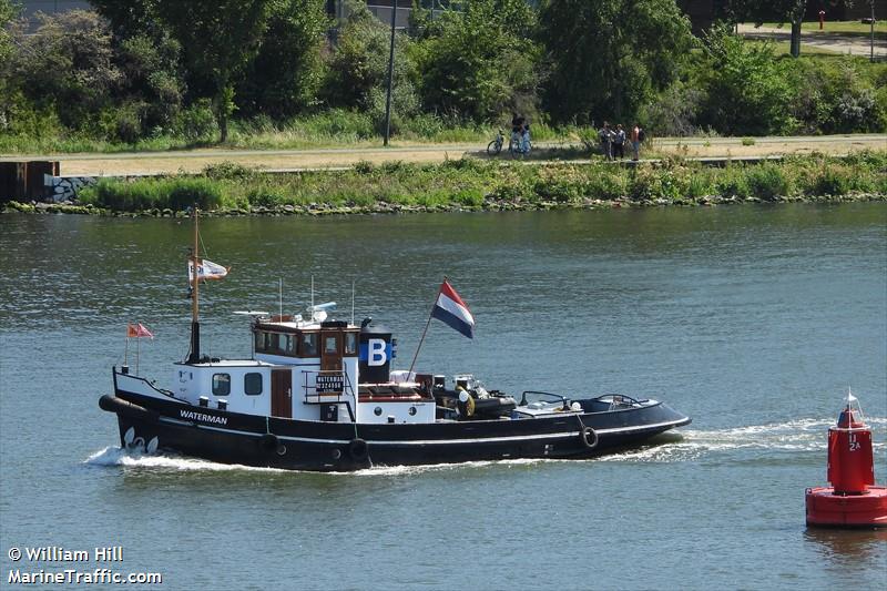 waterman (Tug) - IMO , MMSI 244190081, Call Sign PF3539 under the flag of Netherlands
