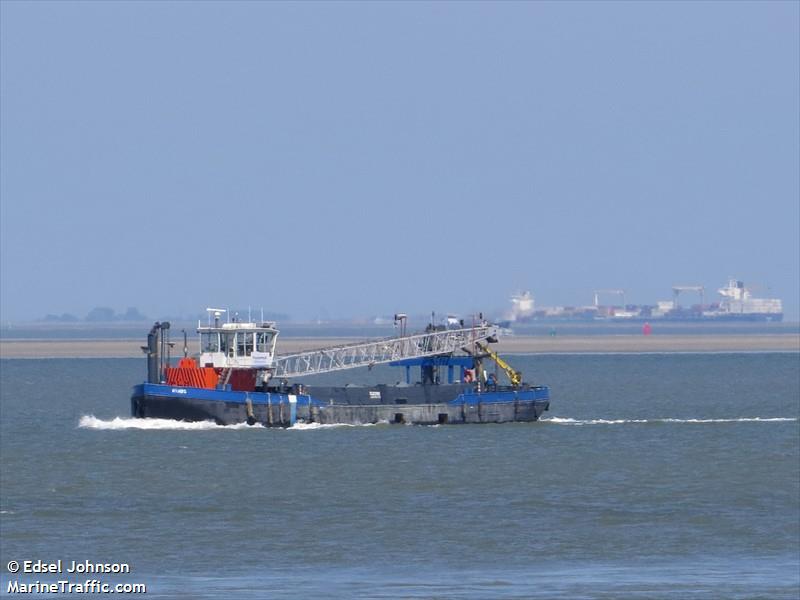 ri-jos (Dredging or UW ops) - IMO , MMSI 244650703, Call Sign PB4118 under the flag of Netherlands