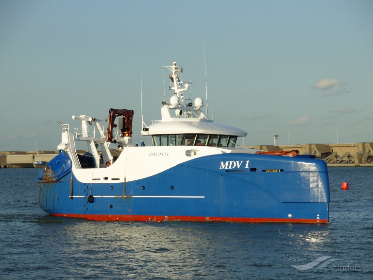 mdv1 immanuel (Fishing Vessel) - IMO 9771573, MMSI 244860048, Call Sign PDBE under the flag of Netherlands