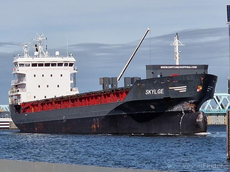 skylge (General Cargo Ship) - IMO 9508809, MMSI 246630000, Call Sign PBVJ under the flag of Netherlands