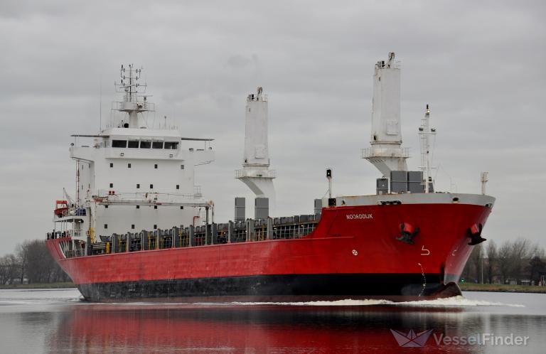 noorddijk (General Cargo Ship) - IMO 9591820, MMSI 246737000, Call Sign PCEV under the flag of Netherlands