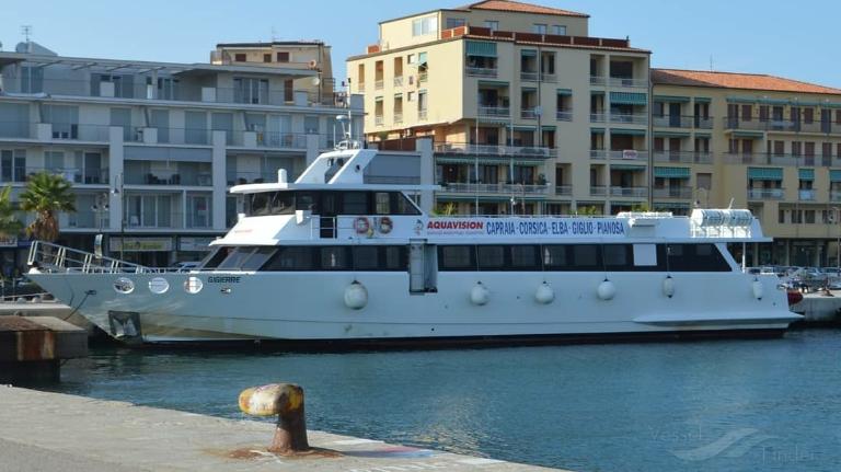 gigierre (Passenger Ship) - IMO 8736588, MMSI 247214200, Call Sign IKKQ2 under the flag of Italy