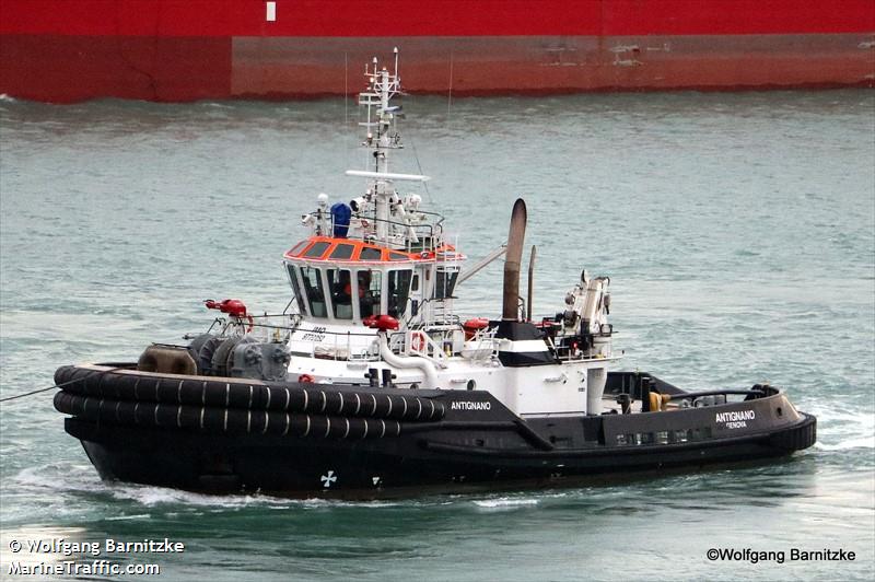 antignano (Tug) - IMO 9779252, MMSI 247343600, Call Sign INHX2 under the flag of Italy