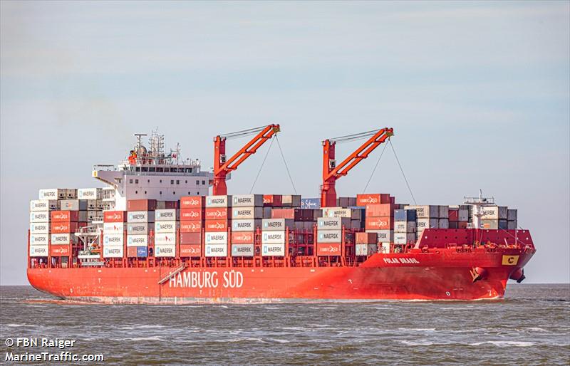 polar brasil (Container Ship) - IMO 9797216, MMSI 248556000, Call Sign 9HA4703 under the flag of Malta