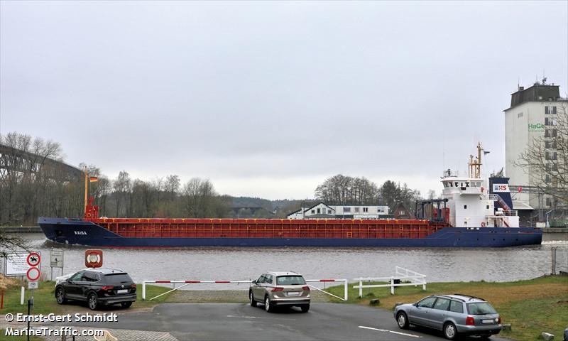 kaisa (General Cargo Ship) - IMO 9333462, MMSI 249399000, Call Sign 9HRF9 under the flag of Malta