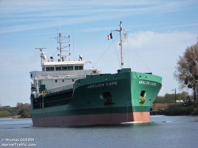 arklow cape (General Cargo Ship) - IMO 9757096, MMSI 250004214, Call Sign EISA9 under the flag of Ireland