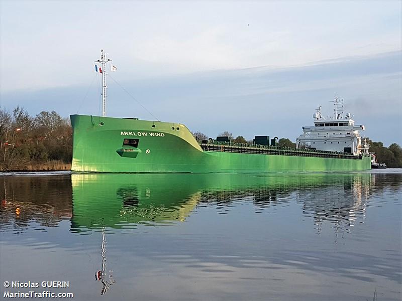 arklow wind (General Cargo Ship) - IMO 9818943, MMSI 250005461, Call Sign EIUX5 under the flag of Ireland