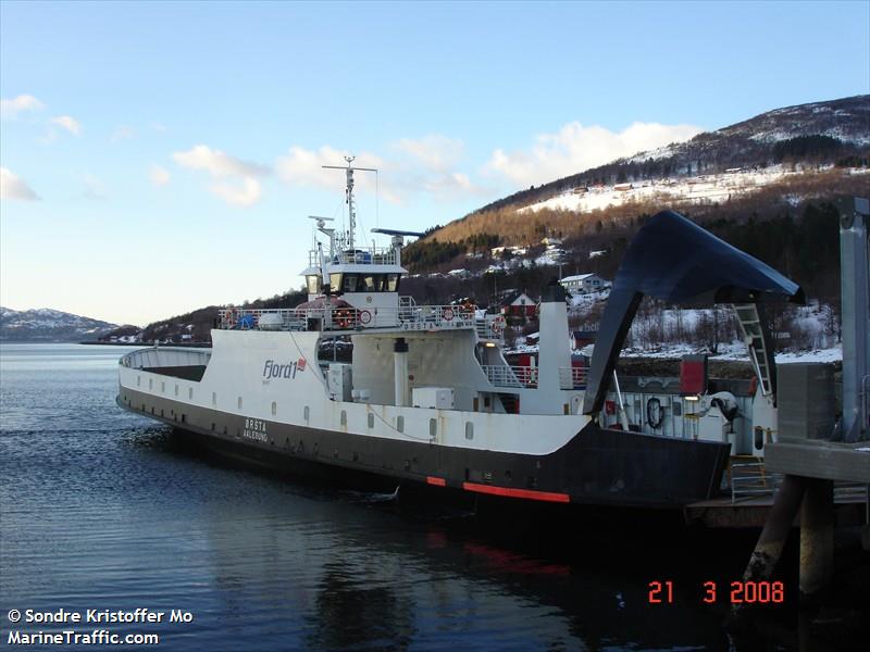 kvitholm (Passenger/Ro-Ro Cargo Ship) - IMO 6424076, MMSI 257033700, Call Sign LMLK under the flag of Norway
