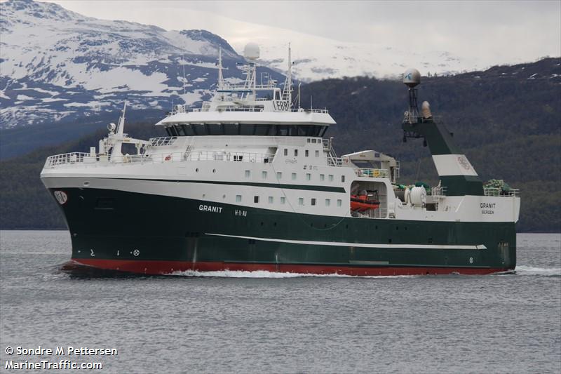granit (Fish Factory Ship) - IMO 9796896, MMSI 257123000, Call Sign LEBB under the flag of Norway