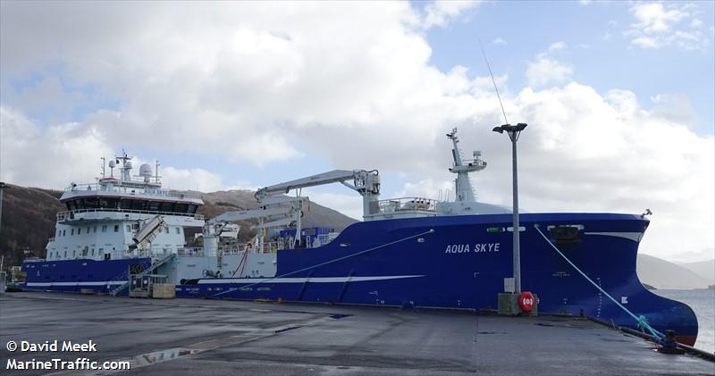 aqua skye (Fish Carrier) - IMO 9881093, MMSI 257648000, Call Sign LFWJ under the flag of Norway