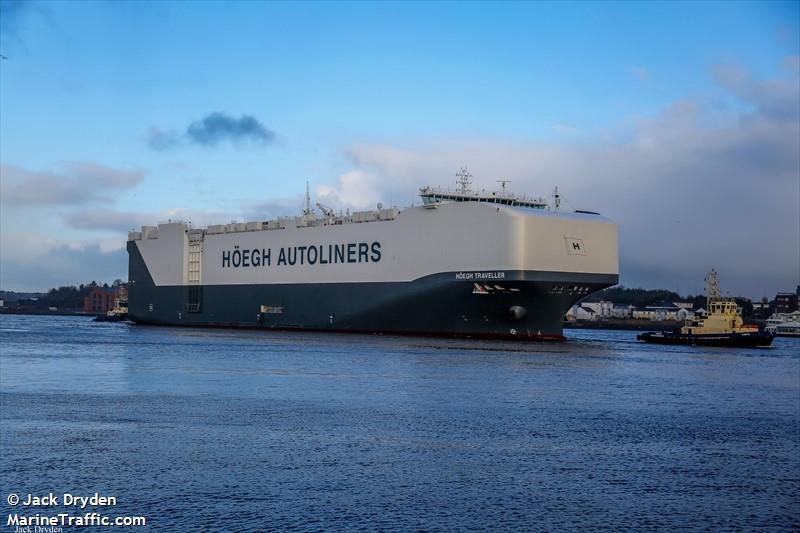hoegh traveller (Vehicles Carrier) - IMO 9710737, MMSI 259075000, Call Sign LAUN7 under the flag of Norway