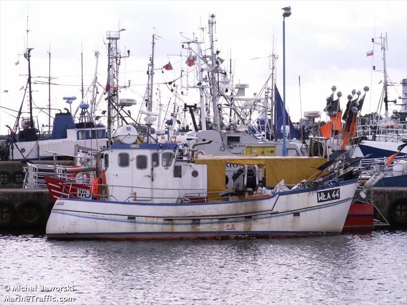 wla44 (Fishing vessel) - IMO , MMSI 261007360, Call Sign SPG2761 under the flag of Poland