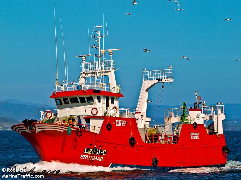 brutimar (Fishing vessel) - IMO , MMSI 263409950, Call Sign CUFR-7 under the flag of Portugal