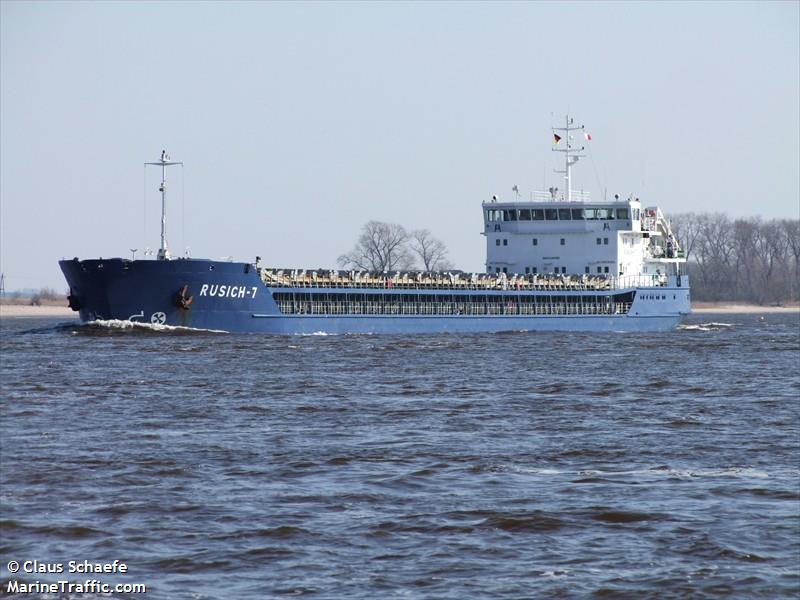 rusich-7 (General Cargo Ship) - IMO 9346550, MMSI 273310950, Call Sign UBUI under the flag of Russia