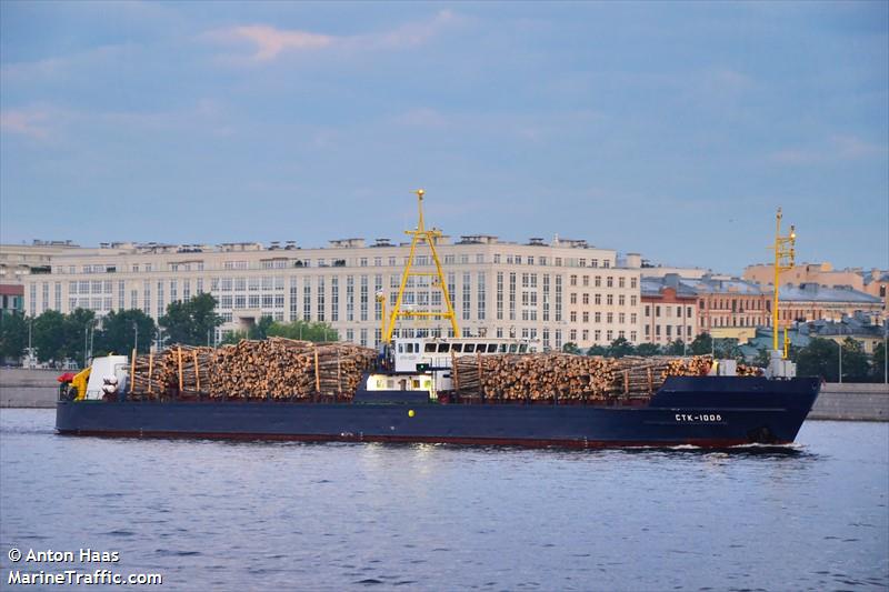 stk-1008 (General Cargo Ship) - IMO 8422656, MMSI 273330600, Call Sign UFRZ under the flag of Russia