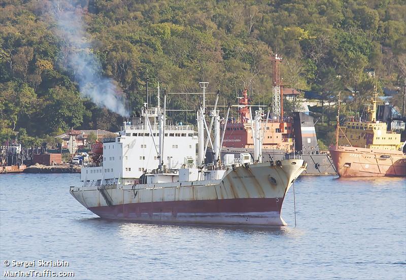 kommunary nikolayeva (Refrigerated Cargo Ship) - IMO 8729183, MMSI 273420240, Call Sign UERA under the flag of Russia