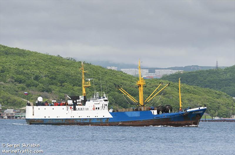 ostrov iony (Fish Carrier) - IMO 8847052, MMSI 273873500, Call Sign UGCW under the flag of Russia