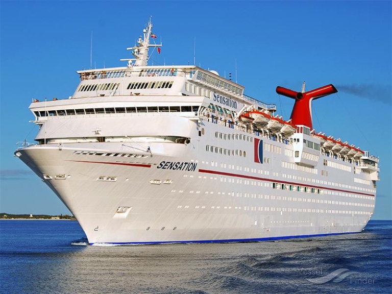 carnival sensation (Passenger (Cruise) Ship) - IMO 8711356, MMSI 309697000, Call Sign C6FM8 under the flag of Bahamas