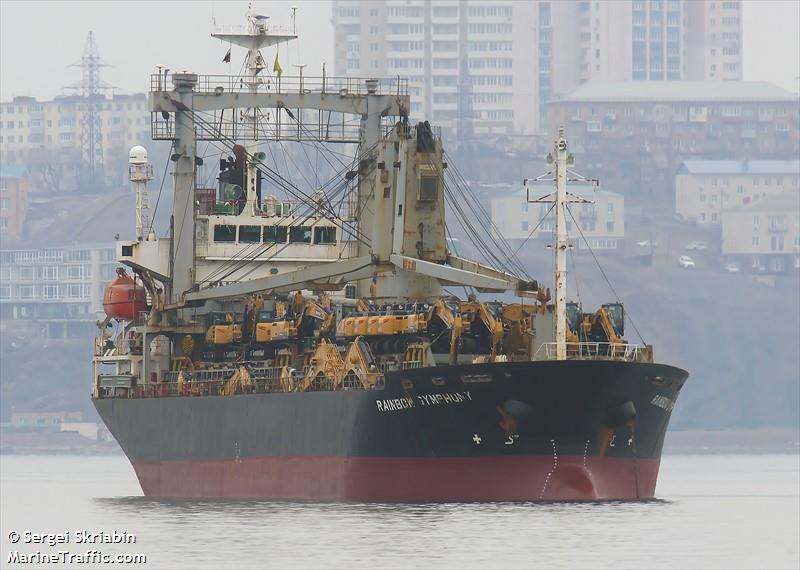 rainbow symphony (General Cargo Ship) - IMO 9301249, MMSI 354794000, Call Sign HPJU under the flag of Panama