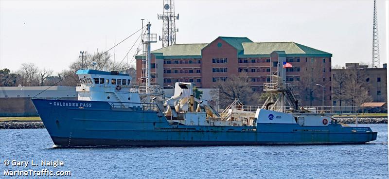 calcasieu pass (Fishing Vessel) - IMO 8201076, MMSI 367108810, Call Sign WUR4227 under the flag of United States (USA)