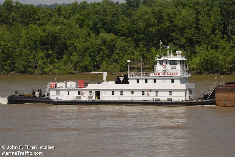 m k mcnally (Towing vessel) - IMO , MMSI 367412630, Call Sign WDF6741 under the flag of United States (USA)