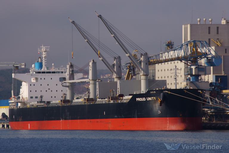 proud unity (Bulk Carrier) - IMO 9860659, MMSI 371277000, Call Sign 3EUM6 under the flag of Panama