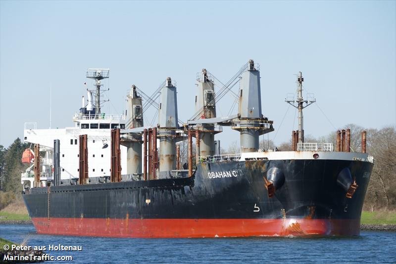 obahan c (Bulk Carrier) - IMO 9748253, MMSI 374721000, Call Sign 3EWU7 under the flag of Panama