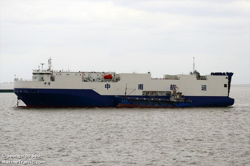 shihai (Vehicles Carrier) - IMO 9778040, MMSI 412381030, Call Sign BICH8 under the flag of China