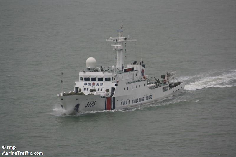 chinacoastguard3103 (Research Vessel) - IMO 9591791, MMSI 412473820, Call Sign BYDX under the flag of China