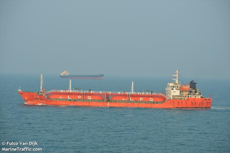 mao xin (LPG Tanker) - IMO 9651735, MMSI 413506180, Call Sign BMZY under the flag of China