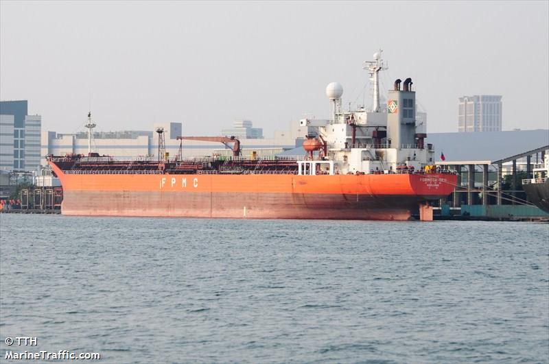 formosa ten (Chemical Tanker) - IMO 9163271, MMSI 416452000, Call Sign BNIB under the flag of Taiwan