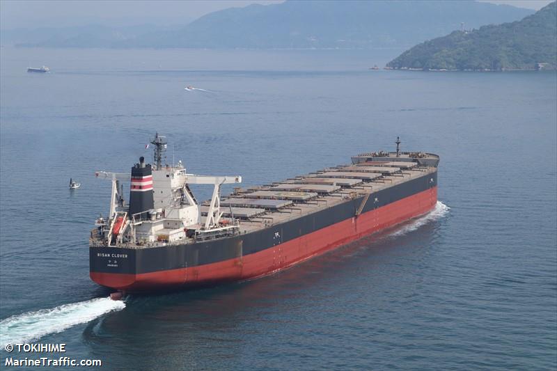 bisan clover (Bulk Carrier) - IMO 9673147, MMSI 431417000, Call Sign 7JYR under the flag of Japan