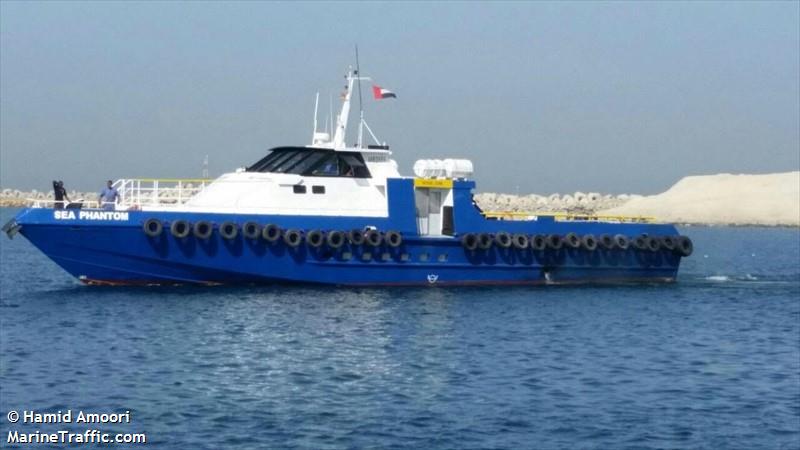 sea phantom (Passenger Ship) - IMO 8512499, MMSI 470655000, Call Sign A6E2856 under the flag of UAE