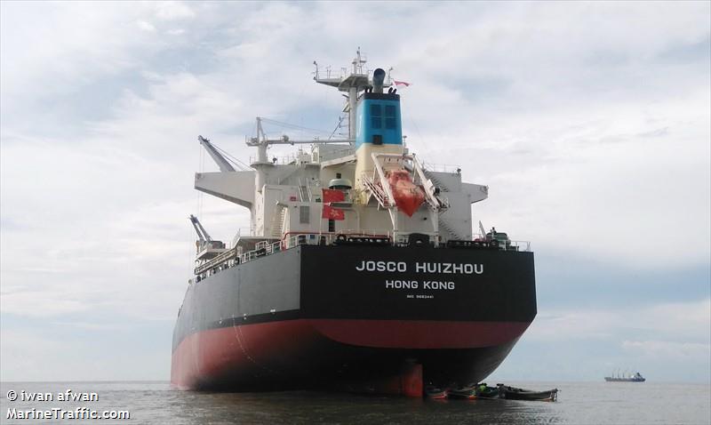 josco huizhou (Bulk Carrier) - IMO 9683441, MMSI 477133400, Call Sign VRMZ5 under the flag of Hong Kong