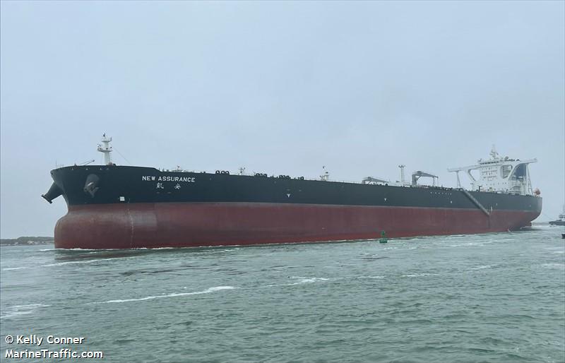 new assurance (Crude Oil Tanker) - IMO 9799161, MMSI 477191900, Call Sign VRRY6 under the flag of Hong Kong