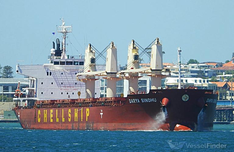 darya sindhu (Bulk Carrier) - IMO 9844992, MMSI 477468700, Call Sign VRSZ9 under the flag of Hong Kong