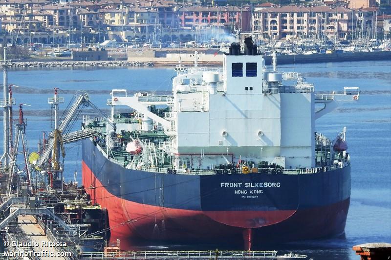 front silkeborg (Crude Oil Tanker) - IMO 9832274, MMSI 477538800, Call Sign VRTG9 under the flag of Hong Kong