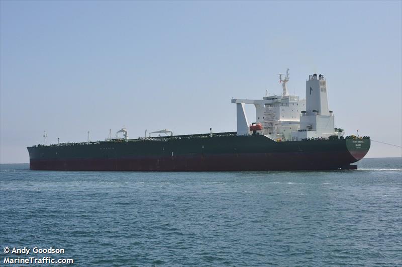 front eminence (Crude Oil Tanker) - IMO 9353802, MMSI 538003941, Call Sign V7UF5 under the flag of Marshall Islands