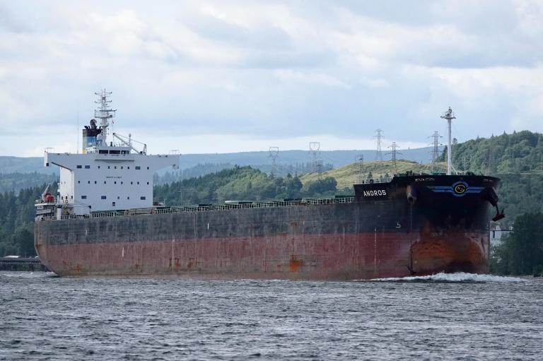 andros (Bulk Carrier) - IMO 9505352, MMSI 538003990, Call Sign V7UO8 under the flag of Marshall Islands