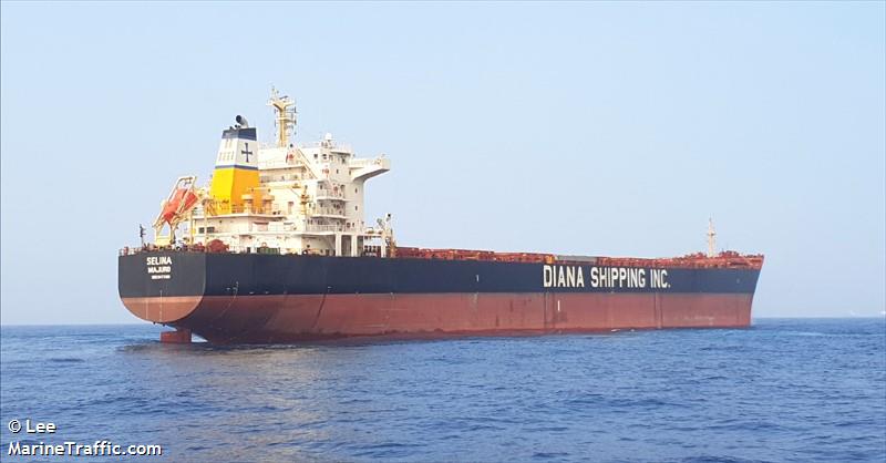 selina (Bulk Carrier) - IMO 9473183, MMSI 538006860, Call Sign V7SF5 under the flag of Marshall Islands