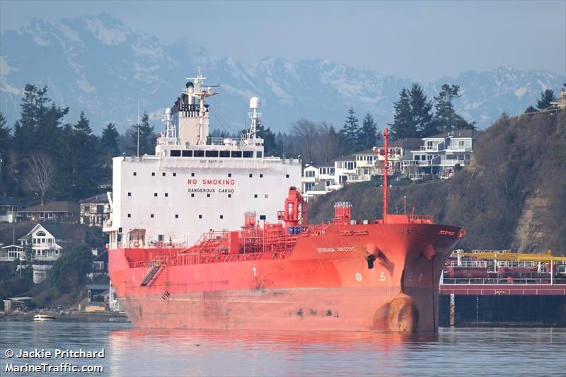 stream arctic (Chemical/Oil Products Tanker) - IMO 9817509, MMSI 538007832, Call Sign V7HM8 under the flag of Marshall Islands