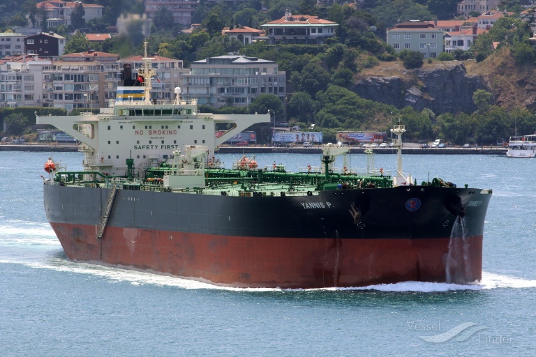 yannis p. (Crude Oil Tanker) - IMO 9411343, MMSI 538008332, Call Sign V7A2246 under the flag of Marshall Islands